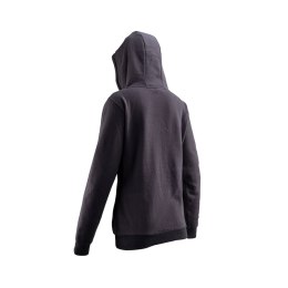 LEATT BLUZA Z KAPTUREM (DAMSKA) CORE WOMEN HOODIE GRAPHENE KOLOR GRAFITOWY ROZMIAR M (CASUAL)