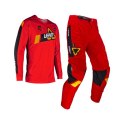 LEATT ZESTAW (KOMPLET) KOSZULKA + SPODNIE MOTO RIDE KIT 3.5 RED KOLOR CZERWONY/CZARNY ROZMIAR XL
