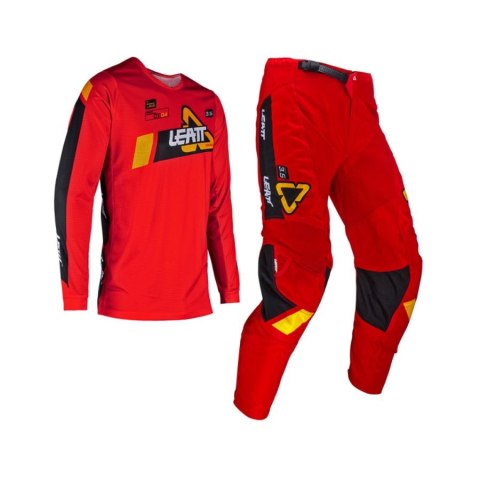 LEATT ZESTAW (KOMPLET) KOSZULKA + SPODNIE MOTO RIDE KIT 3.5 RED KOLOR CZERWONY/CZARNY ROZMIAR XL LEATT ZESTAW (KOMPLET) KOSZULKA + SPODNIE MOTO RIDE KIT 3.5 RED KOLOR CZERWONY/CZARNY ROZMIAR XL