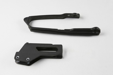 UFO KOMPLET ŚLIZG (SU03909) + PROWADNICA (SU03908) ŁAŃCUCHA SUZUKI RM 125/250 '99-'00