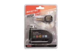 BIKETEC BLOKADA TARCZY HAMULCOWEJ 7,2MM BOLEC 6MM, ROZMIAR: 94MM X 58MM, 3KLUCZE,