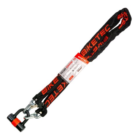 BIKETEC ŁAŃCUCH CP 1,5M Z KŁÓDKA 3KLUCZE OCZKO 10MM BIKETEC ŁAŃCUCH CP 1,5M Z KŁÓDKA 3KLUCZE OCZKO 10MM