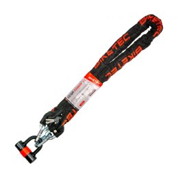BIKETEC ŁAŃCUCH CP 1,5M/OCZKO 12MM Z KŁÓDKĄ 3KLUCZE