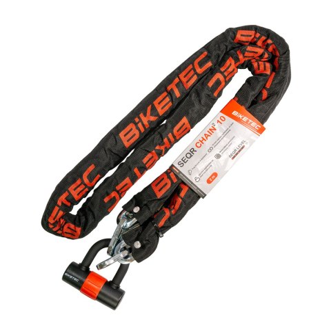 BIKETEC ŁAŃCUCH CP 2M Z KŁÓDKĄ 3KLUCZE OCZKO 10MM BIKETEC ŁAŃCUCH CP 2M Z KŁÓDKĄ 3KLUCZE OCZKO 10MM
