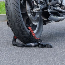 BIKETEC MOCOWANIE ZABEZPIECZAJĄCE(KOTWICA) 132MM X 69MM, 3KLUCZE, JARZMO 15MM X 75MM (ŚRUBY KOTWIĄCE W ZESTAWIE)