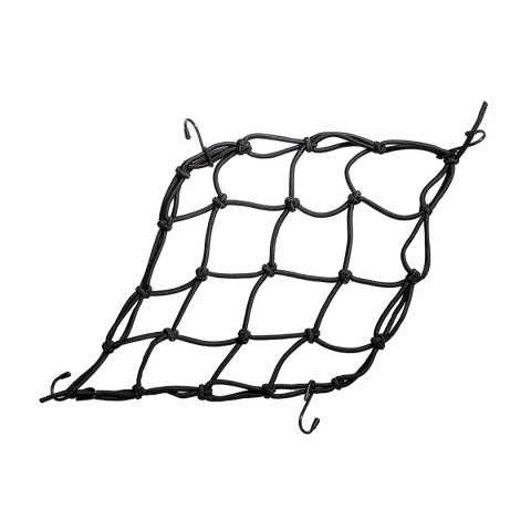 BIKETEC SIATKA BAGAŻOWA 4MM X 40 CM X 30 CM, 4 HAKI, KOLOR CZARNY BIKETEC SIATKA BAGAŻOWA 4MM X 40 CM X 30 CM, 4 HAKI, KOLOR CZARNY