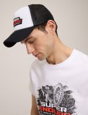 DIVERSE EXTREME TEAM CZAPKA Z DASZKIEM ENDR (SUPERENDURO) MESH Z SIATECZKĄ KOLOR CZARNY-BIAŁY ROZMIAR UNIWERSALNY