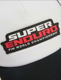DIVERSE EXTREME TEAM CZAPKA Z DASZKIEM ENDR (SUPERENDURO) MESH Z SIATECZKĄ KOLOR CZARNY-BIAŁY ROZMIAR UNIWERSALNY