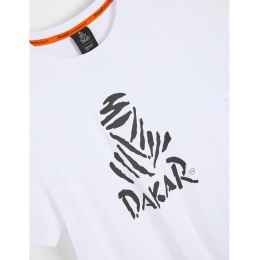 DIVERSE EXTREME TEAM - DAKAR RALLY KOSZULKA (T-SHIRT) DKR DES LOGO KOLOR BIAŁY ROZMIAR M