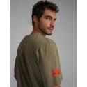 DIVERSE EXTREME TEAM - DAKAR RALLY KOSZULKA (T-SHIRT) DKR OV 0524 KOLOR JASNY KHAKI ROZMIAR XXL