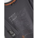 DIVERSE EXTREME TEAM - DAKAR RALLY KOSZULKA (T-SHIRT) DKR OV 0824 KOLOR GRAFIT ROZMIAR XL