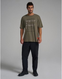 DIVERSE EXTREME TEAM - DAKAR RALLY KOSZULKA (T-SHIRT) DKR OV 0924 KOLOR KHAKI ROZMIAR XXL