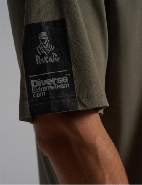 DIVERSE EXTREME TEAM - DAKAR RALLY KOSZULKA (T-SHIRT) DKR OV 0924 KOLOR KHAKI ROZMIAR XXL DIVERSE EXTREME TEAM - DAKAR RALLY KOSZULKA (T-SHIRT) DKR OV 0924 KOLOR KHAKI ROZMIAR XXL