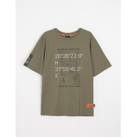 DIVERSE EXTREME TEAM - DAKAR RALLY KOSZULKA (T-SHIRT) DKR OV 0924 KOLOR KHAKI ROZMIAR L DIVERSE EXTREME TEAM - DAKAR RALLY KOSZULKA (T-SHIRT) DKR OV 0924 KOLOR KHAKI ROZMIAR L