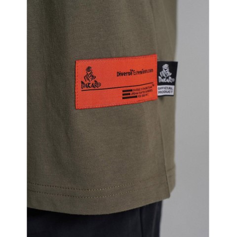 DIVERSE EXTREME TEAM - DAKAR RALLY KOSZULKA (T-SHIRT) DKR OV 0924 KOLOR KHAKI ROZMIAR XL DIVERSE EXTREME TEAM - DAKAR RALLY KOSZULKA (T-SHIRT) DKR OV 0924 KOLOR KHAKI ROZMIAR XL