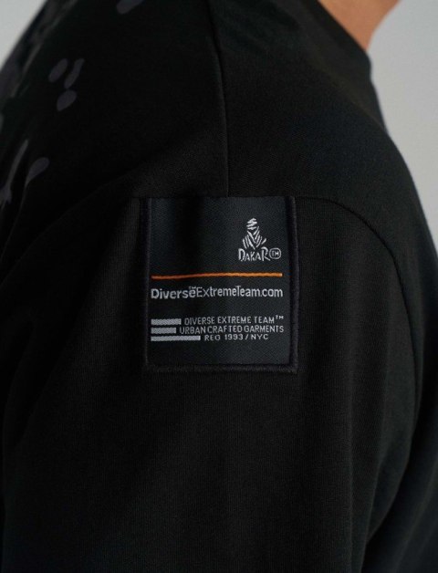 DIVERSE EXTREME TEAM KOSZULKA (T-SHIRT) DKR OV 0124 KOLOR CZARNY ROZMIAR L DIVERSE EXTREME TEAM KOSZULKA (T-SHIRT) DKR OV 0124 KOLOR CZARNY ROZMIAR L