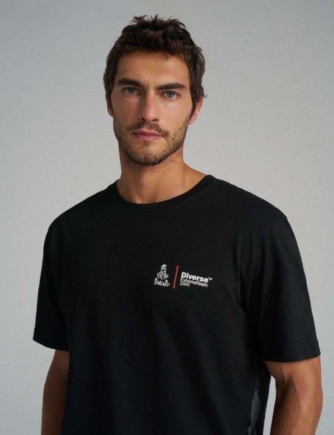 DIVERSE EXTREME TEAM KOSZULKA (T-SHIRT) DKR OV 0124 KOLOR CZARNY ROZMIAR M DIVERSE EXTREME TEAM KOSZULKA (T-SHIRT) DKR OV 0124 KOLOR CZARNY ROZMIAR M
