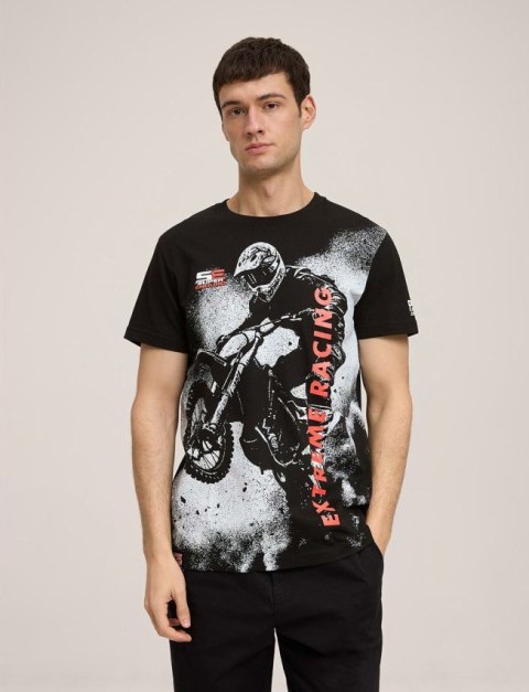 DIVERSE EXTREME TEAM KOSZULKA (T-SHIRT) ENDURO (SUPERENDURO) TSH 03 KOLOR CZARNY ROZMIAR XL DIVERSE EXTREME TEAM KOSZULKA (T-SHIRT) ENDURO (SUPERENDURO) TSH 03 KOLOR CZARNY ROZMIAR XL