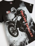 DIVERSE EXTREME TEAM KOSZULKA (T-SHIRT) ENDURO (SUPERENDURO) TSH 03 KOLOR CZARNY ROZMIAR XL