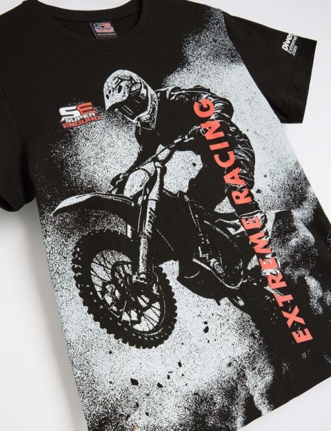 DIVERSE EXTREME TEAM KOSZULKA (T-SHIRT) ENDURO (SUPERENDURO) TSH 03 KOLOR CZARNY ROZMIAR XL DIVERSE EXTREME TEAM KOSZULKA (T-SHIRT) ENDURO (SUPERENDURO) TSH 03 KOLOR CZARNY ROZMIAR XL