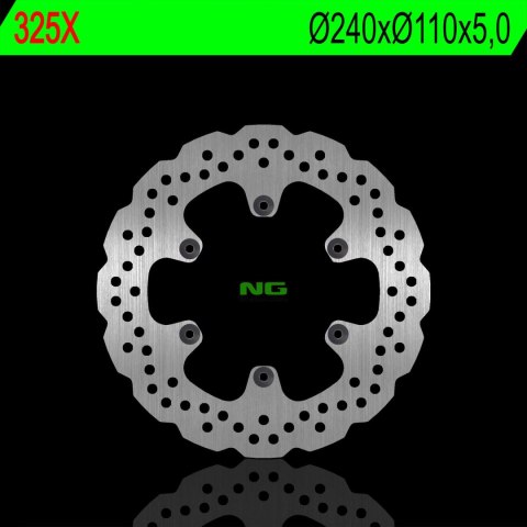 NG TARCZA HAMULCOWA TYŁ APRILIA/ BMW F 650 94-15, APRILIA PEGASO 650 01-08, BENELLI 899/900/1130 (240X110X5,0MM) (6X6,5MM) WAVE NG TARCZA HAMULCOWA TYŁ APRILIA/ BMW F 650 94-15, APRILIA PEGASO 650 01-08, BENELLI 899/900/1130 (240X110X5,0MM) (6X6,5MM) WAVE