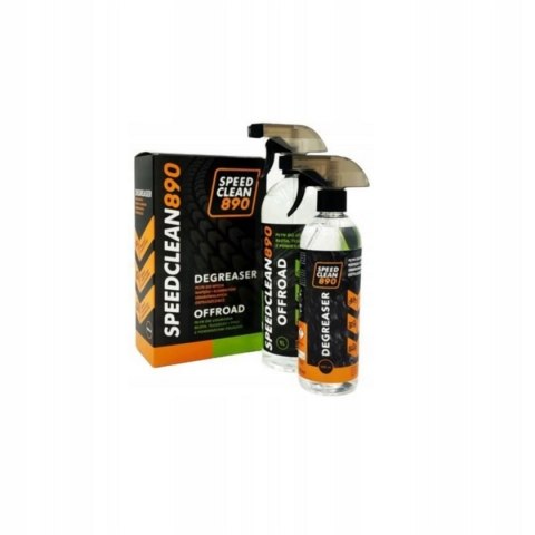 SPEEDCLEAN 890 ZESTAW DO MYCIA MOTOCYKLA I ROWERU DEGREASER DO MYCIA NAPĘDU 500ML + OFFROAD PŁYN DO MYCIA 1L SPEEDCLEAN 890 ZESTAW DO MYCIA MOTOCYKLA I ROWERU DEGREASER DO MYCIA NAPĘDU 500ML + OFFROAD PŁYN DO MYCIA 1L