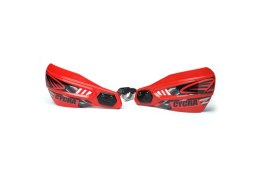 CYCRA OSŁONY RĄK (LISTKI) Z MOCOWANIEM (22MM/28,6MM) MODEL PRIMAL SPECIAL EDITION KOLOR CZERWONY