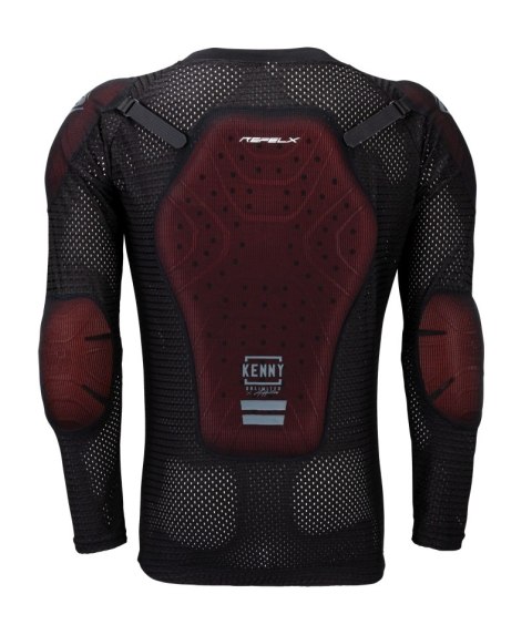 KENNY RACING BUZER OSŁONA KLATKI PIERSIOWEJ NA SIATCE BODY PROTECTOR MTB REFLEX DZIECIĘCE/KID/JUNIOR KOLOR CZARNY ROZMIAR M