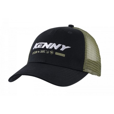 KENNY RACING CZAPKA Z DASZKIEM MODEL META KOLOR CZARNY/BIAŁY/ZIELONY KENNY RACING CZAPKA Z DASZKIEM MODEL META KOLOR CZARNY/BIAŁY/ZIELONY