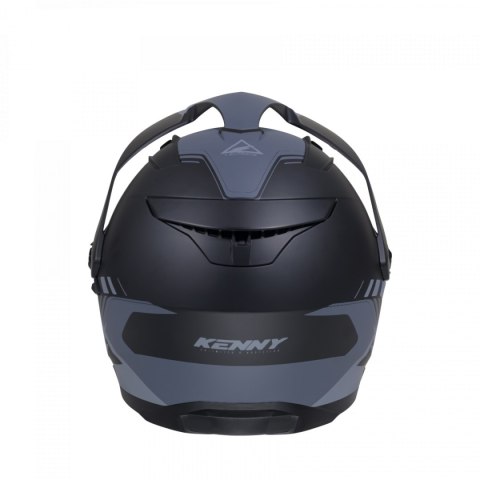 KENNY RACING KASK DUAL ADVENTURE MODEL EXTREME GRAPHIC BLACK/GREY MATT KOLOR CZARNY/SZARY ROZMIAR L ( 59 - 60 CM ) KENNY RACING KASK DUAL ADVENTURE MODEL EXTREME GRAPHIC BLACK/GREY MATT KOLOR CZARNY/SZARY ROZMIAR L ( 59 - 60 CM )