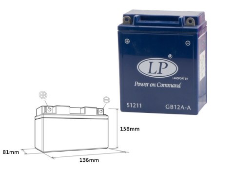 LANDPORT AKUMULATOR ŻELOWY GB12A-A (MG LB12A-4) 12V 12AH 134X80X161 BEZOBSŁUGOWY - ZALANY (4) LANDPORT AKUMULATOR ŻELOWY GB12A-A (MG LB12A-4) 12V 12AH 134X80X161 BEZOBSŁUGOWY - ZALANY (4)