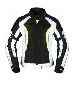 MODEKA KURTKA KHAO AIR LADY CZARNO-POPIELATO-NEONOWA ROZMIAR 34