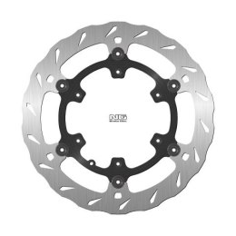 NG TARCZA HAMULCOWA PRZÓD AJP PR7 ADVENTURE 650 '16-'20 ZACISK BREMBO (300X124,3X5MM) PŁYWAJĄCA (6X6,5MM) WAVE