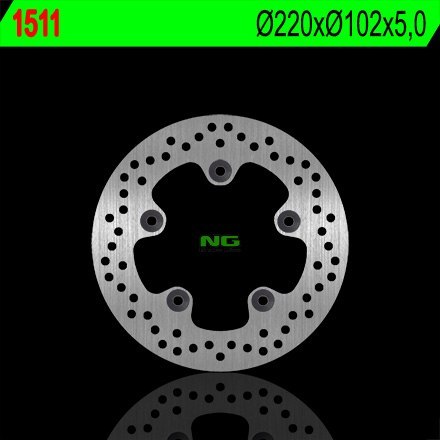 NG TARCZA HAMULCOWA TYŁ YAMAHA YZF R1 '15-'17 (220X102X5) (5X10,5MM) NG TARCZA HAMULCOWA TYŁ YAMAHA YZF R1 '15-'17 (220X102X5) (5X10,5MM)