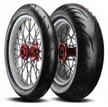 AVON OPONA 140/75R17 COBRA CHROME 67V TL PRZÓD DOT 06/2025