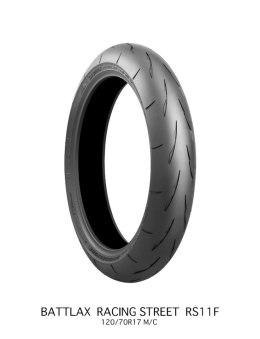 BRIDGESTONE OPONA 120/70ZR17 BATTLAX RS11 (58W) TL PRZÓD DOT 39/2023