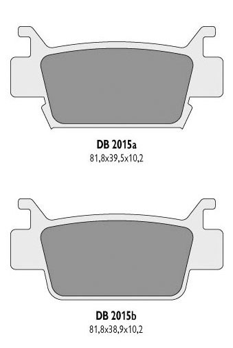 DELTA BRAKING KLOCKI HAMULCOWE KH410 HONDA TRX - ZASTĘPUJĄ DB2015MX-D ORAZ DB2015QD-D DELTA BRAKING KLOCKI HAMULCOWE KH410 HONDA TRX - ZASTĘPUJĄ DB2015MX-D ORAZ DB2015QD-D