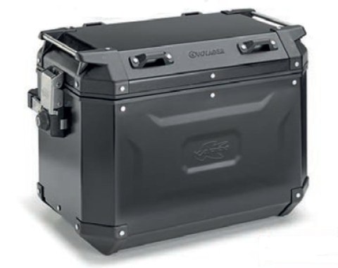 KAPPA 2025/05 KUFER BOCZNY 48L MONOKEY CAM SIDE KVG48B K'VOYAGER ALUMINIOWY PRAWY KOLOR CZARNY ANODOWANY BLACK LINE KAPPA 2025/05 KUFER BOCZNY 48L MONOKEY CAM SIDE KVG48B K'VOYAGER ALUMINIOWY PRAWY KOLOR CZARNY ANODOWANY BLACK LINE