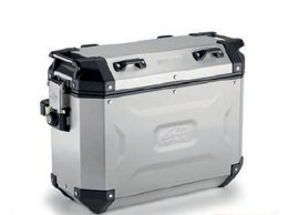 KAPPA 2025/05 KUFRY BOCZNE 37L MONOKEY CAM SIDE KVG37A K'VOYAGER ALUMINIOWE PRAWY / LEWY KOLOR SREBRNY