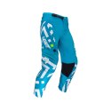 LEATT ZESTAW (KOMPLET) KOSZULKA + SPODNIE MOTO RIDE KIT 3.5 CYAN KOLOR NIEBIESKI/BIAŁY ROZMIAR L