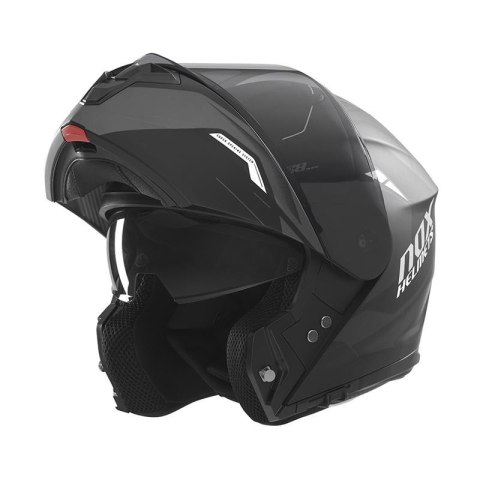 NOX KASK SZCZĘKOWY (FLIP-UP) Z BLENDĄ N968 ULTRA KOLOR CZARNY/BIAŁY MAT ROZMIAR XXL