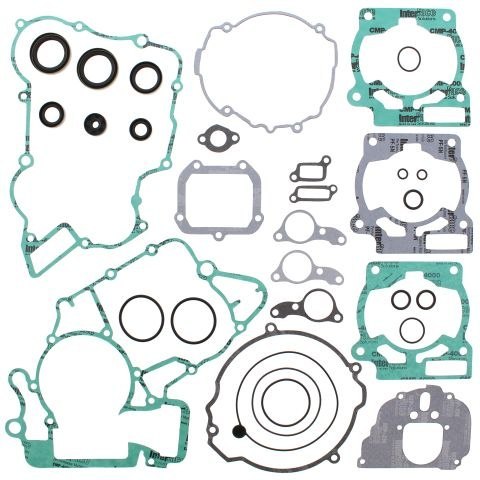WINDEROSA (VERTEX) KOMPLET USZCZELEK Z USZCZELNIACZAMI SILNIKOWYMI KTM EXC 200 03-05, SX 200 03-04, XC 200 06-09, XC-W 200 06-12