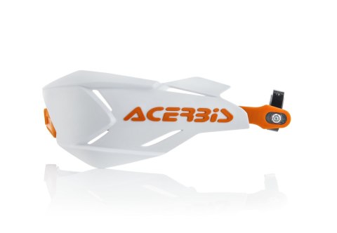 ACERBIS OSŁONY RĄK (HANDBARY) X-FACTORY Z RDZENIEM ALUMINIOWYM KOLOR BIAŁY / POMARAŃCZOWY ACERBIS OSŁONY RĄK (HANDBARY) X-FACTORY Z RDZENIEM ALUMINIOWYM KOLOR BIAŁY / POMARAŃCZOWY