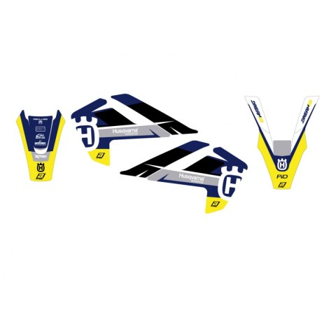 BLACKBIRD KOMPLET NAKLEJEK (OKLEIN) HUSQVARNA TC 85 '18-'24 DREAM 5 KOLOR ŻÓŁTY CZARNY BIAŁY NIEBIESKI BLACKBIRD KOMPLET NAKLEJEK (OKLEIN) HUSQVARNA TC 85 '18-'24 DREAM 5 KOLOR ŻÓŁTY CZARNY BIAŁY NIEBIESKI
