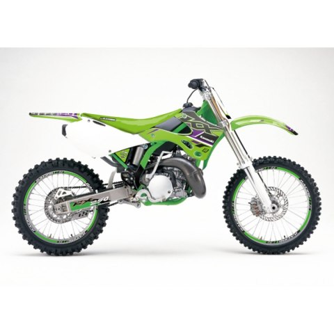 BLACKBIRD KOMPLET NAKLEJEK (OKLEIN) KAWASAKI KX 125/250 '99-'02 DREAM 5 KOLOR ZIELONY CZARNY BLACKBIRD KOMPLET NAKLEJEK (OKLEIN) KAWASAKI KX 125/250 '99-'02 DREAM 5 KOLOR ZIELONY CZARNY