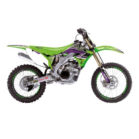BLACKBIRD KOMPLET NAKLEJEK (OKLEIN) KAWASAKI KX 250F '09-'12 DREAM 5 KOLOR ZIELONY CZARNY BLACKBIRD KOMPLET NAKLEJEK (OKLEIN) KAWASAKI KX 250F '09-'12 DREAM 5 KOLOR ZIELONY CZARNY