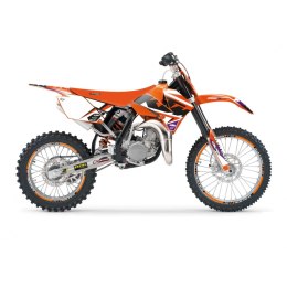 BLACKBIRD KOMPLET NAKLEJEK (OKLEIN) KTM SX 85 '06-'12 DREAM 5 KOLOR POMARAŃCZOWY CZARNY