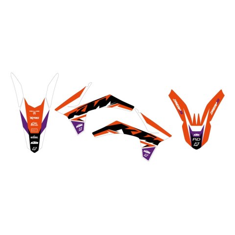BLACKBIRD KOMPLET NAKLEJEK (OKLEIN) KTM SX/SX-F '11-'12, EXC/EXC-F '12-'13 DREAM 5 KOLOR POMARAŃCZOWY CZARNY BLACKBIRD KOMPLET NAKLEJEK (OKLEIN) KTM SX/SX-F '11-'12, EXC/EXC-F '12-'13 DREAM 5 KOLOR POMARAŃCZOWY CZARNY