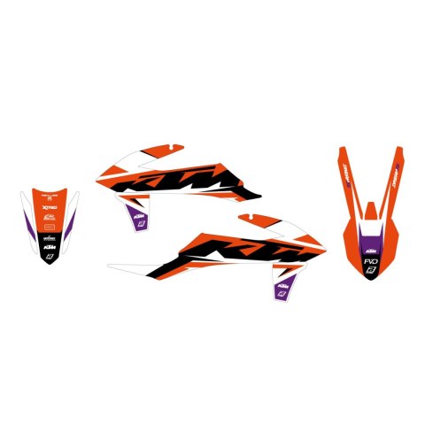 BLACKBIRD KOMPLET NAKLEJEK (OKLEIN) KTM SX/SX-F '19-'22, EXC/EXC-F '20-'23 DREAM 5 KOLOR POMARAŃCZOWY CZARNY BLACKBIRD KOMPLET NAKLEJEK (OKLEIN) KTM SX/SX-F '19-'22, EXC/EXC-F '20-'23 DREAM 5 KOLOR POMARAŃCZOWY CZARNY