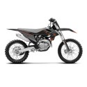 BLACKBIRD KOMPLET NAKLEJEK (OKLEIN) KTM SX/SX-F '19-'22, EXC/EXC-F '20-'23 KOLOR CZARNY SZARY MATT